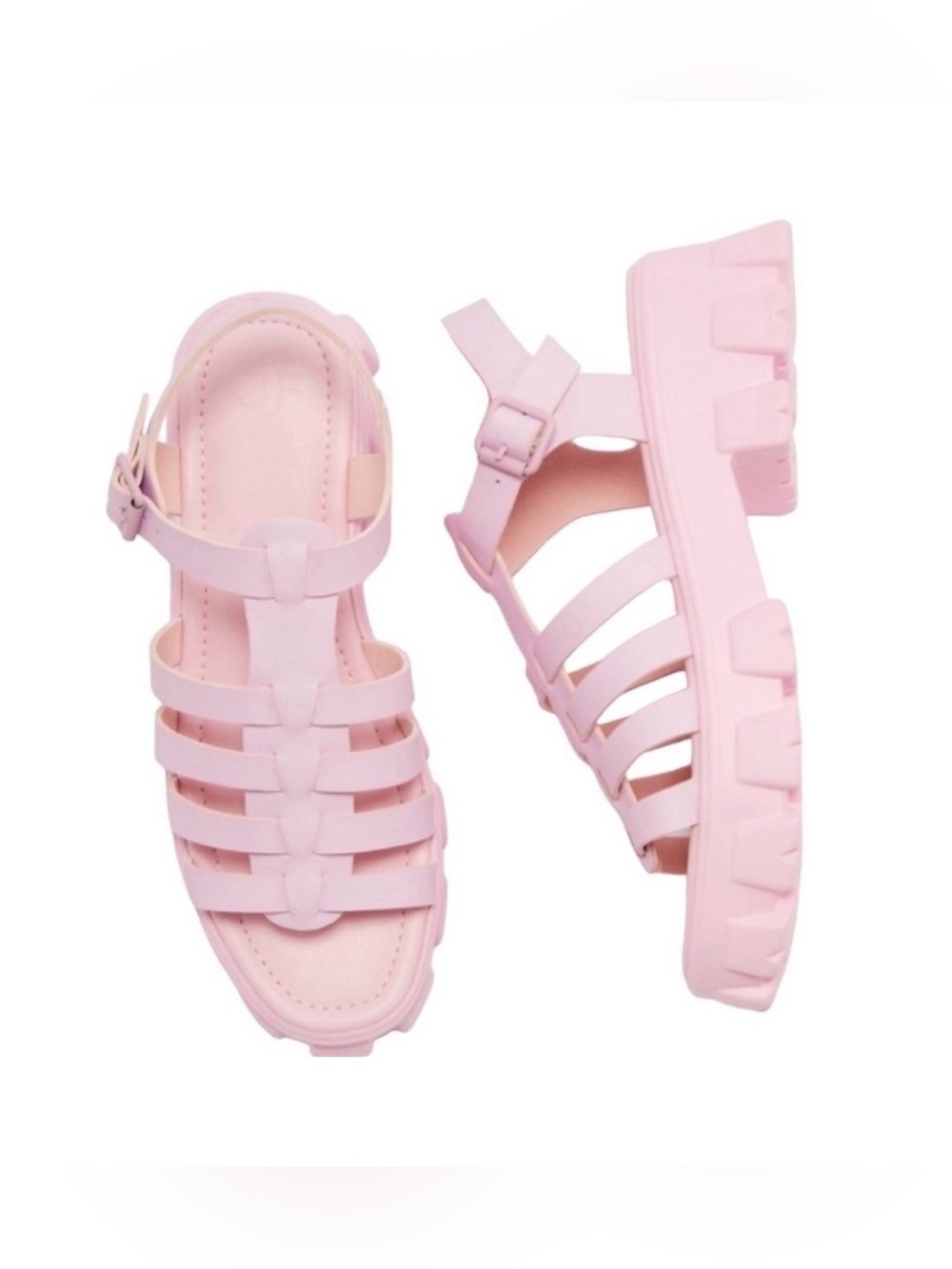 Zoey Barbie Pink Gladiator Sandal  in size 9